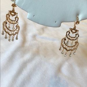 Filigree dangle earrings